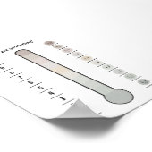 ミュートトーン感覚温度計ポスター ポスター (角)