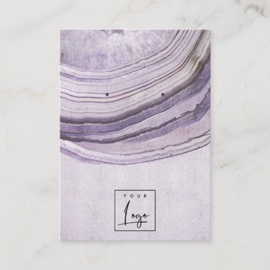 ミュートドモーブゲートネ自然ックレスイヤリングディスプレイ 名刺 (正面)