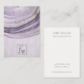 ミュートドモーブゲートネ自然ックレスイヤリングディスプレイ 名刺 (正面/裏面)