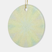 ミュートパステルフローラメモリアルオーナメント セラミックオーナメント (左)