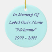 ミュートパステルフローラメモリアルオーナメント セラミックオーナメント (裏面)