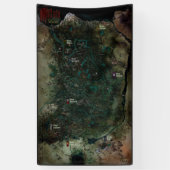 ミュートビア3'x5'ビニール地図 横断幕 (縦)