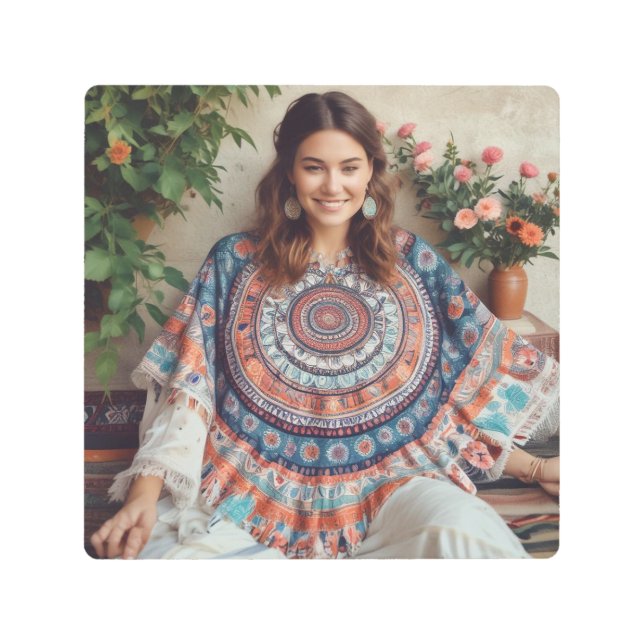 ミュートフローラエレガンスウォールプリント メタルプリント (正面)