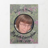 ミュートフローラ4時の5つの記念碑 三つ折り案内状 (カバー)