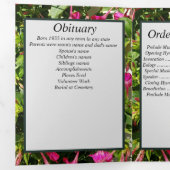 ミュートフローラ4時の5つの記念碑 三つ折り案内状 (内部最初)