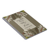 ミュートボタニカルオンタンウェディングプランナー ノートブック (右側)