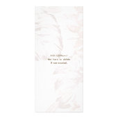 ミュートモダンされたメイブパームズスパとサロン価格表 ラックカード (裏面)