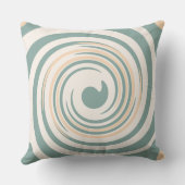 ミュートモダンされた旋回装飾用クッション クッション (裏面)