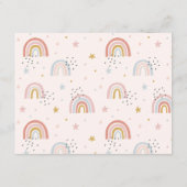 ミュートモダンレインボー振り付けハートバンプゲーム エンクロージャーカード (裏面)