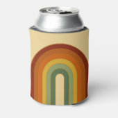 ミュートレトロ70年代Groovy層状レインボー 缶クーラー (缶裏面)