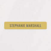 ミュート冬の色キッズ防水名ラベル ラベル (デザイン1)