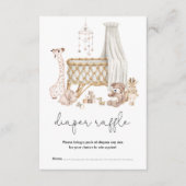 ミュート地球トーンベビー子供部屋おもちゃおむつラッフル エンクロージャーカード (正面)