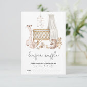 ミュート地球トーンベビー子供部屋おもちゃおむつラッフル エンクロージャーカード (スタンド正面)