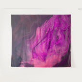 *~*ミュート大理石ドリームピンクパープル抽象芸術アート タペストリー (正面(横))