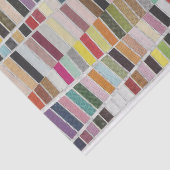ミュート数々のカラー見本 薄葉紙 (詳細)