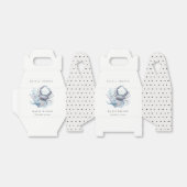 ミュート水中カニサンゴ航海のブライダルシャワー フェイバーボックス (折り畳みなし)