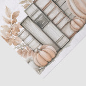 ミュート色の秋カボチャのスクラップブック紙 薄葉紙 (詳細)