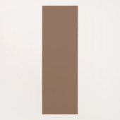 ミュート茶色のヨガマット ヨガマット (裏面)