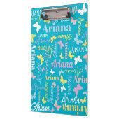 ミュート虹の蝶名前をカスタムするアリアナアクア クリップボード (左)