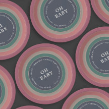 ミュート虹の赤ちゃんシャワー女の子