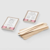 ミュート赤面&タンパールリボン結婚式 プログラム ハンドファン (組立なし)