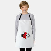 ミュート エプロン (着用した状態)