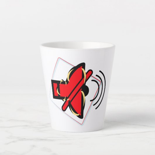 ミュート カフェラテマグ (正面)