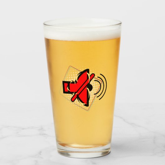 ミュート タンブラーグラス (ドリンク正面)