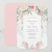 ミュート フローラル インビテーション (正面/裏面)