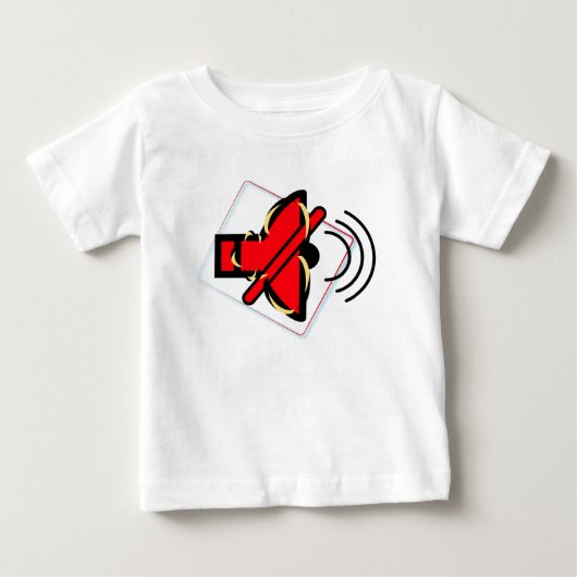 ミュート ベビーTシャツ (正面)