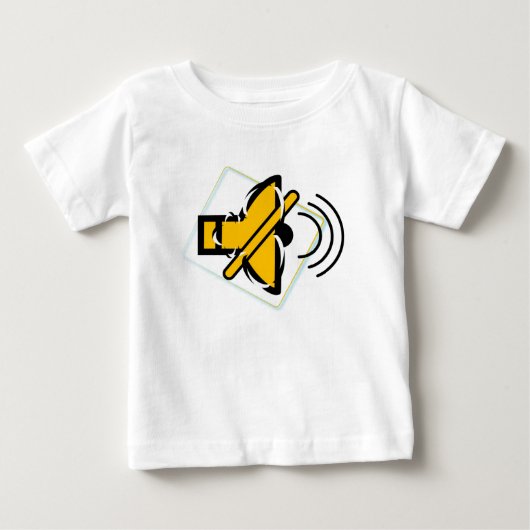 ミュート ベビーTシャツ (正面)