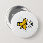 ミュート 缶バッジ (正面&裏面)