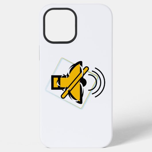 ミュート iPhoneケース (裏面)