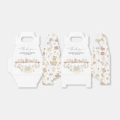 ミュートBoho子供部屋ベビーガールシャワー フェイバーボックス (折り畳みなし)