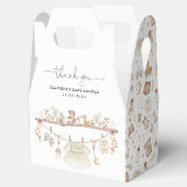 ミュートBoho子供部屋ベビーガールシャワー フェイバーボックス (オープン)