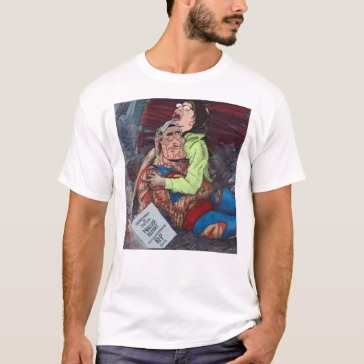 ミューラーの痛みで叫ぶ自由党員 Tシャツ (正面)