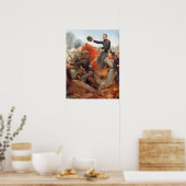 ミュールシューズでハンコック ポスター (キッチン)