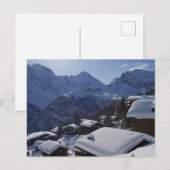 ミューレンのアイガー、メンチ&ジュンフラウのトリロジービュー ポストカード (正面/裏面)