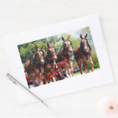 ミューレ日 長方形シール (封筒)