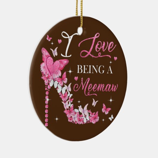 ミュー・ヒール・ハイヒール・チョウの母 セラミックオーナメント (右)