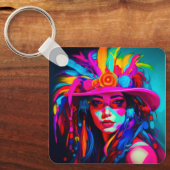 ミュ鮮やかー キーホルダー (正面)