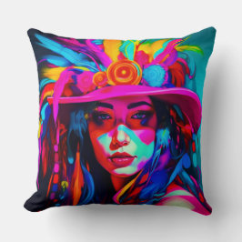 ミュ鮮やかー クッション