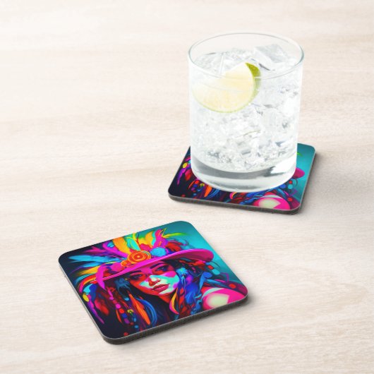 ミュ鮮やかー コースター (右側)