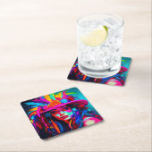 ミュ鮮やかー スクエアペーパーコースター (インサイチュ)