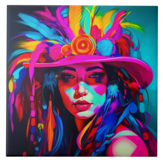 ミュ鮮やかー タイル (正面)