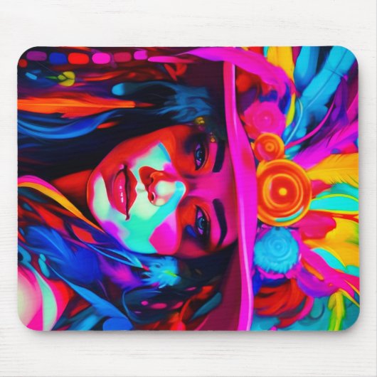 ミュ鮮やかー マウスパッド (正面)