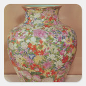 ミユバラ付きファミーユフルーア スクエアシール (正面)