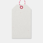 ミョイクリスマスかわいい猫 ギフトタグ (裏面)