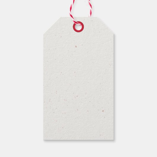 ミョイクリスマスかわいい猫 ギフトタグ (裏面)