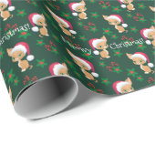 ミョイクリスマスキュートキットンラッピング紙2b ラッピングペーパー (ロールコーナー)